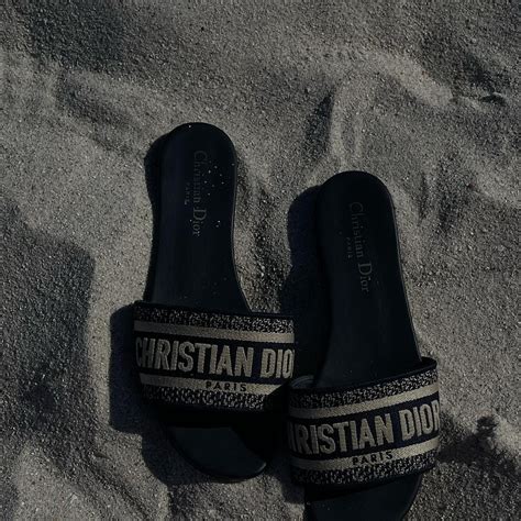 christian dior slip on shoes|genuine Christian Dior sandals.